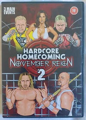 Hardcore Homecoming: November Reign 2 DVD - VGC - Wrestling - WWF WWE WCW ECW • £5