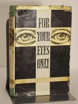 Ian Fleming For Your Eyes Only Book Club Edition 1960 • $29.88