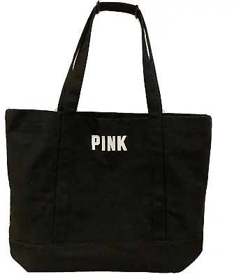 Victoria's Secret Black Tote Bag Large New WT • $20