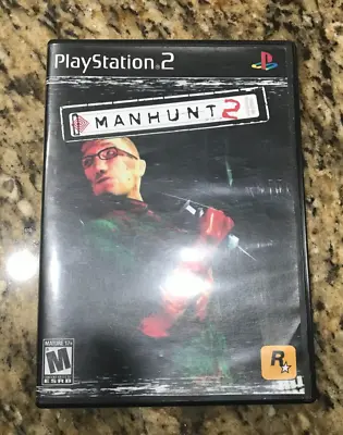 Manhunt 2 PS2 (Sony PlayStation 2 - 2007) Very Good Condition • $69.99