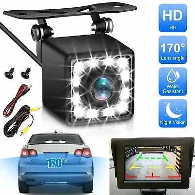 170° Car Reverse Camera Waterproof Rear View Backup Parking Camera Night Vision • $25.99