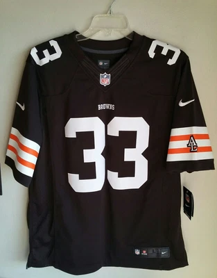 $34.95 • Buy Wow CLEVELAND BROWNS Trent Richardson NIKE ON FIELD #33 HOME Jersey MEN LARGE L