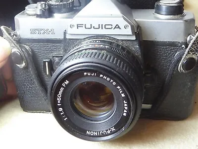 £39.99 • Buy FUJICA STX-1 35mm SLR Film Camera With X-FUJINON 50/1.9  Lens Lomo + CASE