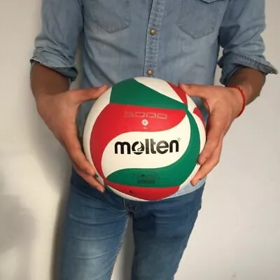 Molten Size5 Volleyball Ball  Soft Touch Indoor Outdoor Game V5M5000 PU Leather • $23.99