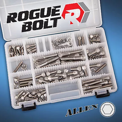 $51.95 • Buy Ford 351c 351m 400m Stainless Engine Allen Bolt Kit Set Cleveland Modified 2v 4v