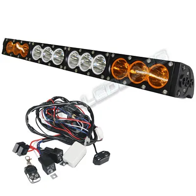 $164.70 • Buy Dual Color LED Light Bar 22'' Combo Driving Lamp For Chevy Silverado/GMC Sierra