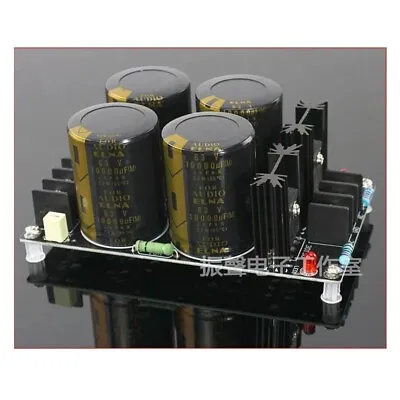 ELNA 4 X 63V 10000UF Capacitor Schottky Rectifier Filter Power Board • $36.65