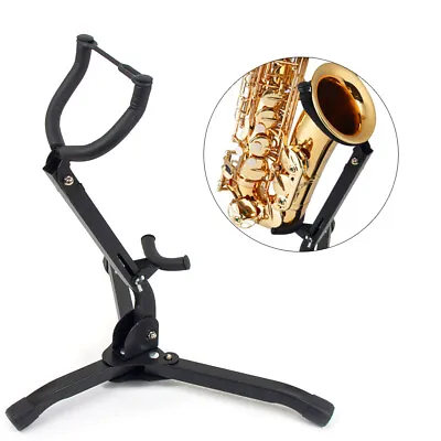 $62.69 • Buy Saxophone Stand Tripod Folding Holder For Alto Tenor Sax Portable