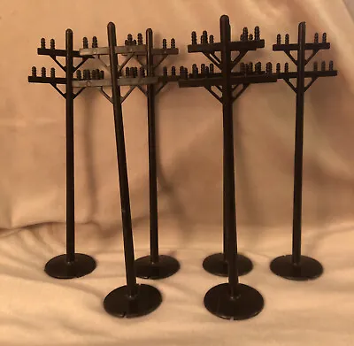 6 MAR Telephone Poles Model Train Accessories • $9.99