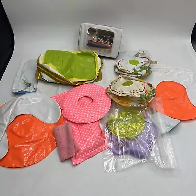 Vintage Puff N Play Inflatable Barbie Furniture Lot Pool Floats Etc Tv • $36.54