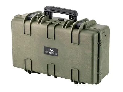 Monoprice Weatherproof Hard Case 22in X 14in X 8in OD Green Customizable Foam • $89.99