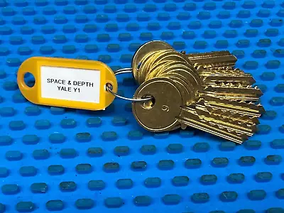 1 Set Of Yale Y1  Space And Depth Keys 5 Cut Blanks • $19.99