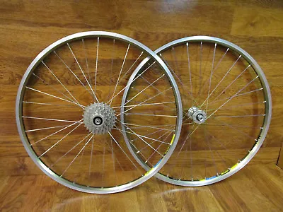 Mavic 217 26  American Classic Hub Sachs 8 Speed Free Wheel Gold Ti-dye Wheelset • $349.99