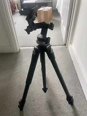 Manfrotto Tripod 055xb With 056 Head Case • £85