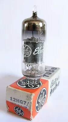 One 1960s GE 12HG7 12GN7 'THIN GLASS' Tube - Hickok TV7B Tests @ 96 Min:46 • $9.95