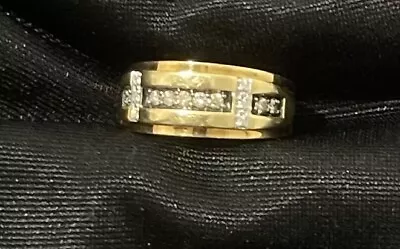 Wedding Rings For Men Gold • $48