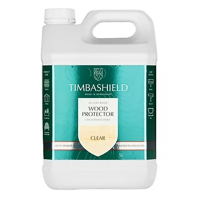 Timbashield - Solvent Based - Wood Protector & Stain - Various Colours - 5 Litre • £29.99