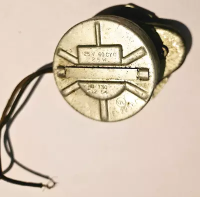 Vintage 125V WB 3080 60 C E 22587 UL Clock Motor • $14.99