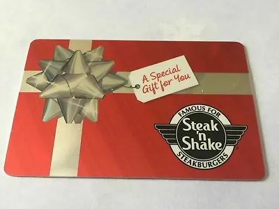 STEAK 'N SHAKE Special Gift For You 2013Foil Gift Card ( $0 )  • $2.50