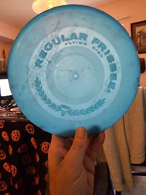 Wham-O Vintage Regular Model Frisbee 1966 Blue Flying Disc 9  • $14.99