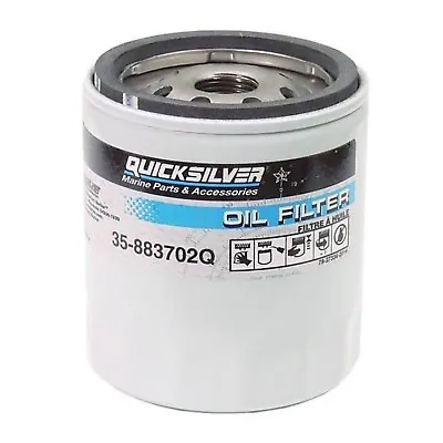 Quicksilver - Oil Filter - Mercruiser V-6 Without Remote Oil Filter - 35-883702q • $29.87