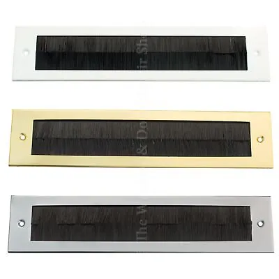 Internal Letter Plate Brush Draught Excluder Seal Letter Box Cover Tidy • £9.81