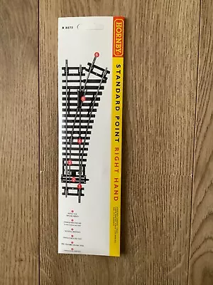 Hornby R8073 Right Hand Standard Point Nickel Silver - White Sleeve - OO Gauge • £15