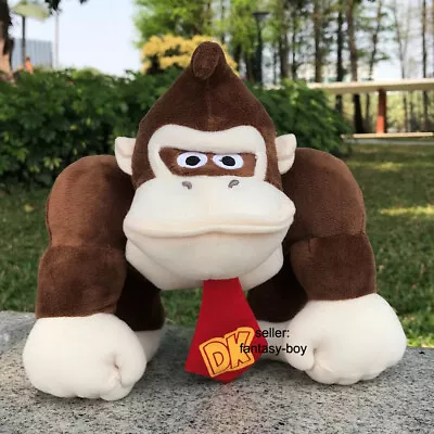 Super Mario Plush Donkey Kong 9  Cartoon King Kong Monkey Stuffed Toy Soft Doll • $15.59