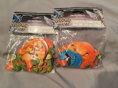 2 Pokemon Pikachu Confetti Decorations Party Supplies Favors. Diamond And Pearl • $6.99