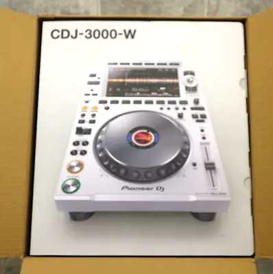 NEW! Pioneer DJ CDJ-3000 Multi Player Professional Flagship WHITE LTD EDITION • $2599.95