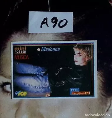 Chrome Madonna Teleindiscreta Papa Dont Preach True Blue Era • $6.56