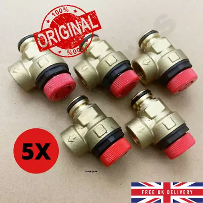 £32.50 • Buy 5X BAXI MEGAFLO 15 18 24 28 32 HE A SYSTEM Pressure Relief Valve