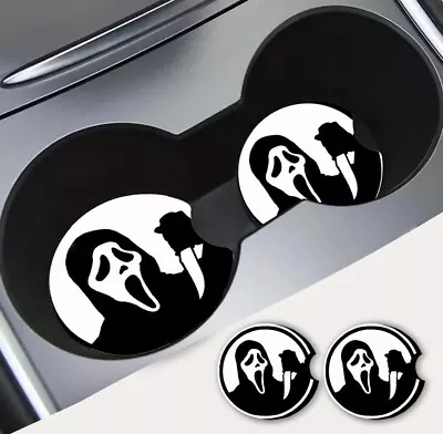 Scream The Movie Car Coasters 2 Pcs • $5.49