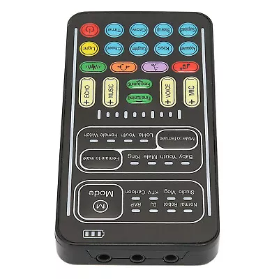 Portable 8-Mode Audio Effect Mobile Voice Changer Bluetooth Handheld Sound Card • $18.64