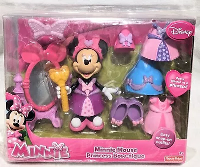 Disney Minnie Mouse Princess Bow-tique Snap 'n Style New In Box • $13.55