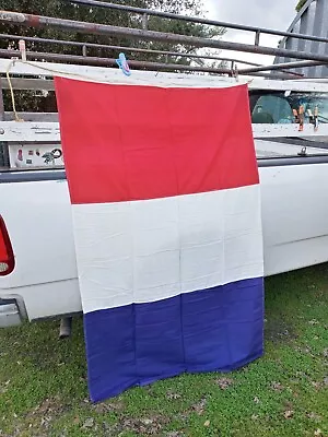 Vintage Original Large U.S.N. Navy  Signal Flag Paramount Flag Co 70x46  • $75