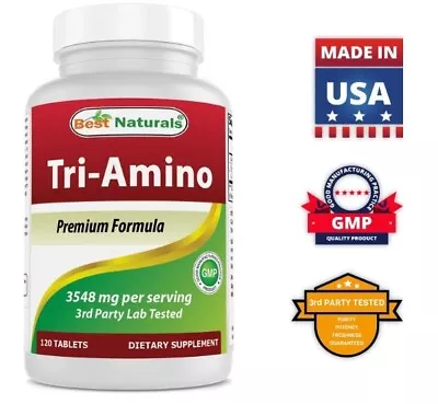 Best Naturals L-Arginine L-Citruline Complex 1000 Mg 120 Tablets New Improved US • $16.99