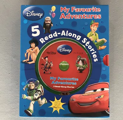 Disney Book And CD Pixar My Favourite Adventures (Disney Books& CD) • $34.95