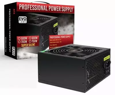 500W Power Supply ATX Computer PC PSU Unit 500 Watt 12CM Silent Fan. • £22.20