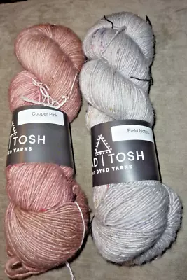 2 Skeins Of Madelinetosh Tosh Merino Light+ Holo Glitter- Mixed Lot 2 • $49.99