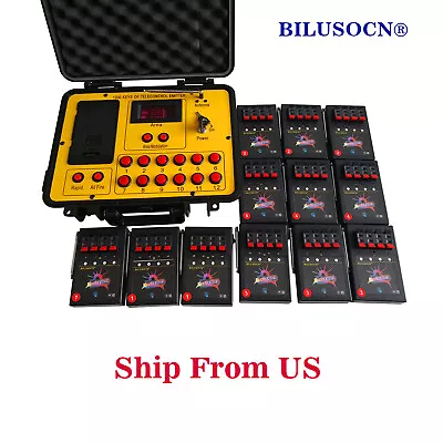 Free Ship 48 Cues 500M Distance Program Fireworks Firing System Wireless Control • $147.46