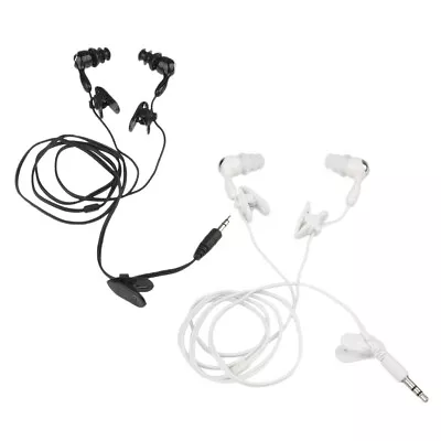 2 Pcs 3.5mm Underwater Swimming Driver Earphone For MP3 MP4 IPod Music Player • £9.08