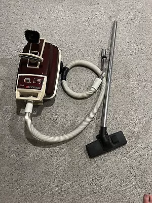 Eureka Canister Vacuum Cleaner Model 1279 Maroon Vintage - Tested Working • $59.99