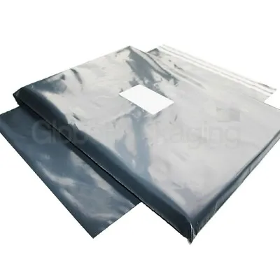 100 X GREY Postal Mailing Bags Sacks 13  X 19  *OFFER* • £10.79