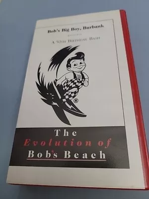 VINTAGE Bob's Big Boy Burbank 50th Anniversary   Birthday Bash VHS • $10.99