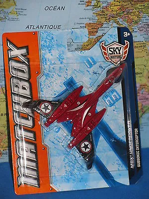 Matchbox Mbx Undercover Subsonic Interceptor Sky Busters **brand New & Rare** • $24.99