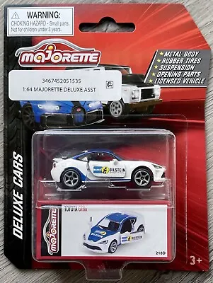 Majorette Premium Deluxe Cars Toyota GT86 Bilstein 218D 1:64 Die-Cast • $7.25