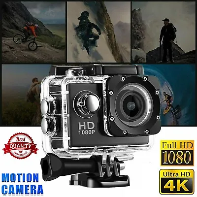 HD 1080P Sport Cam Action Camera DV Video Recorder Go Pro Camrecorder Waterproof • $32.99