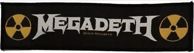 Megadeth Nuclear Super Strip Woven Patch M058P • $8.99