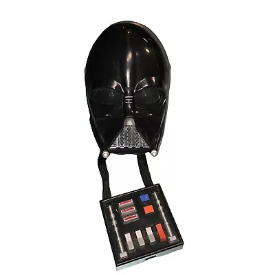 Darth Vader Mask Helmet With Voice Change Full Size 2004 Hasbro Works • £36.63